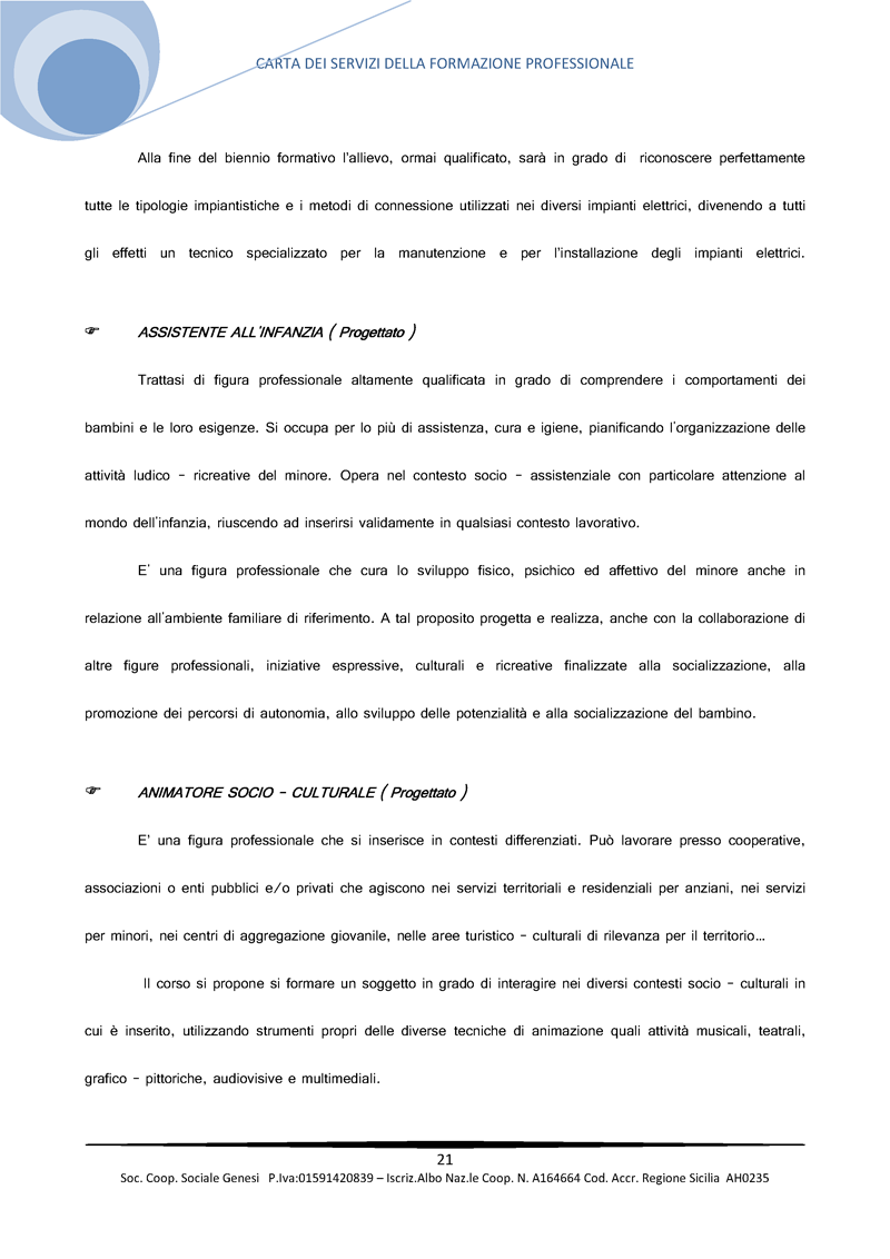 Carta Servizi pag.21